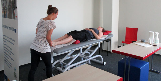 Massage-Aktion bei ANGELL 