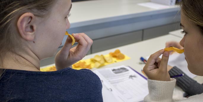 Chipstest im Fach Ernährung, Soziales, Gesundheit