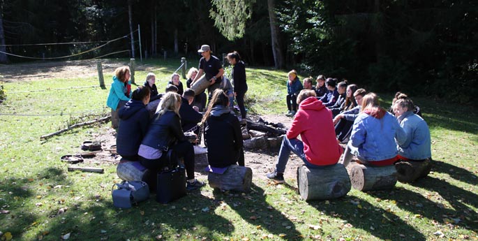 Outdoor-Teamtraining