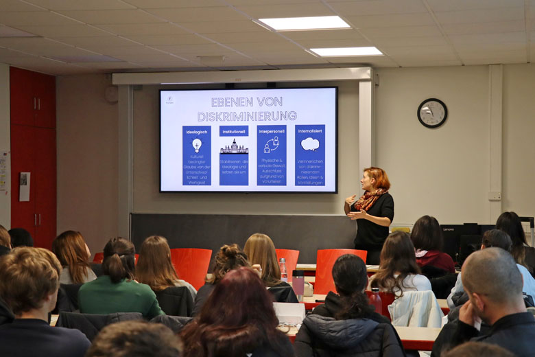 Workshop zum Thema Gendergerechtigkeit
