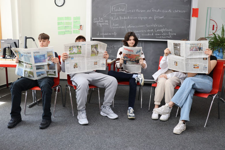 Unsere Schüler*innen haben beim Zischup-Zeitungs-Projekt mitgemacht