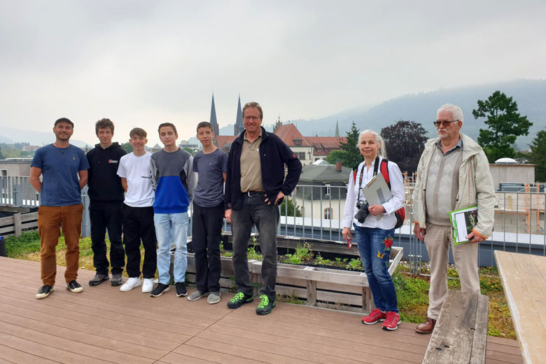 Besuch der Fachjury im Rahmen der Schulgarteninitiative Baden-Württemberg