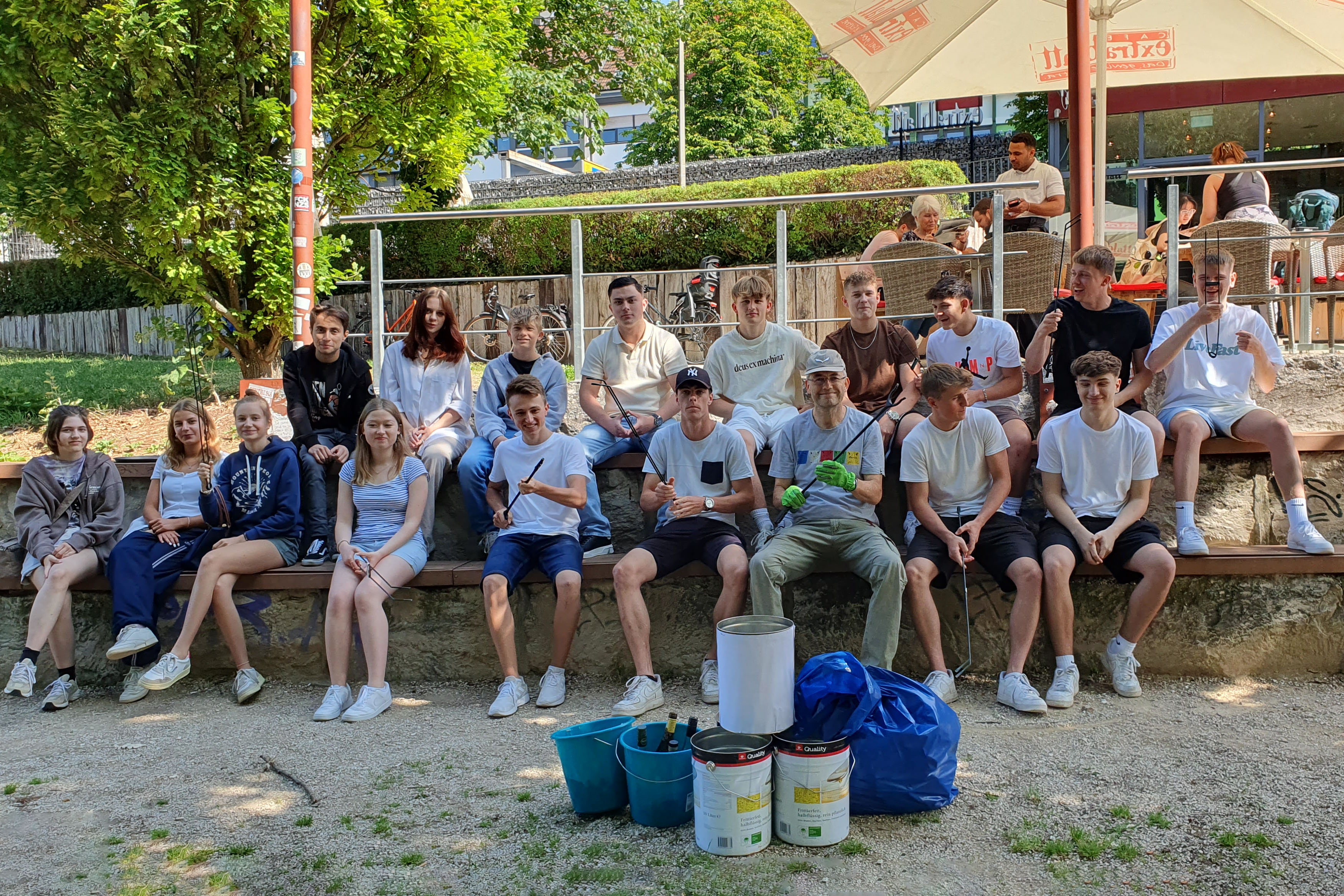 Müllsammelaktion beim Green Campus Day