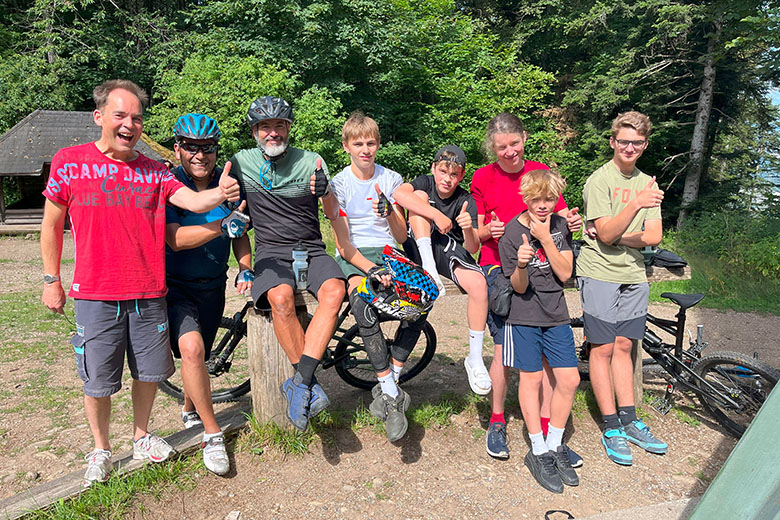 Radtour zur grünen Energie