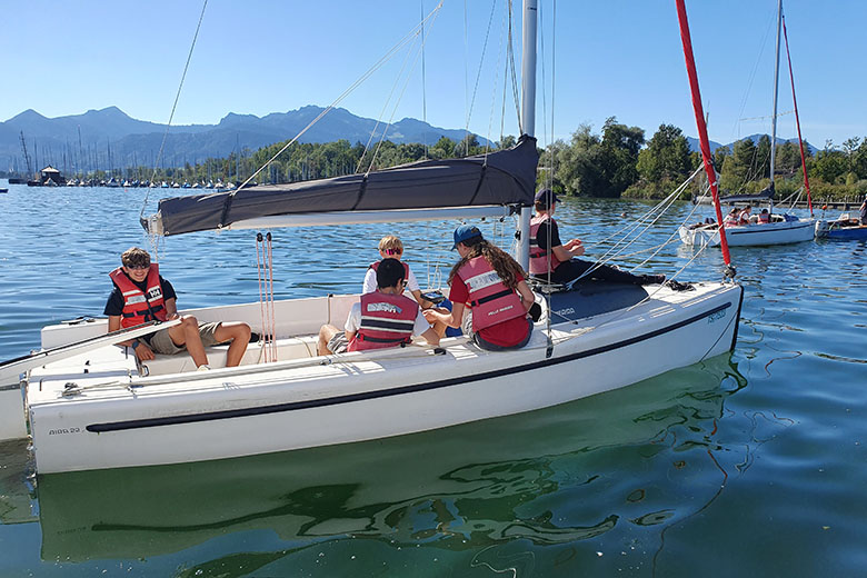 Segelwoche am Chiemsee