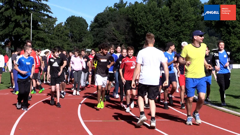 Sporttag und Spendenlauf der ANGELL Akademie