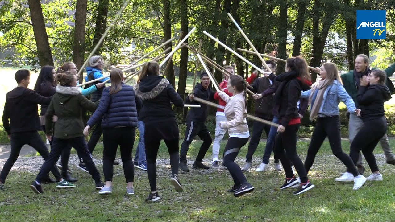 Mit dem Berufskolleg beim Outdoor-Teamtraining